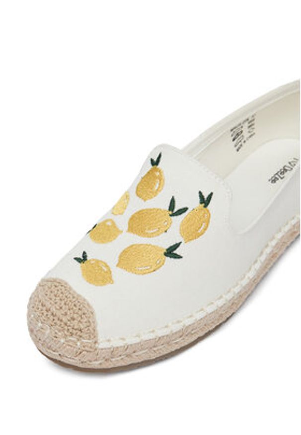 DeeZee Espadryle MXCR-229 Biały. Kolor: biały. Materiał: materiał