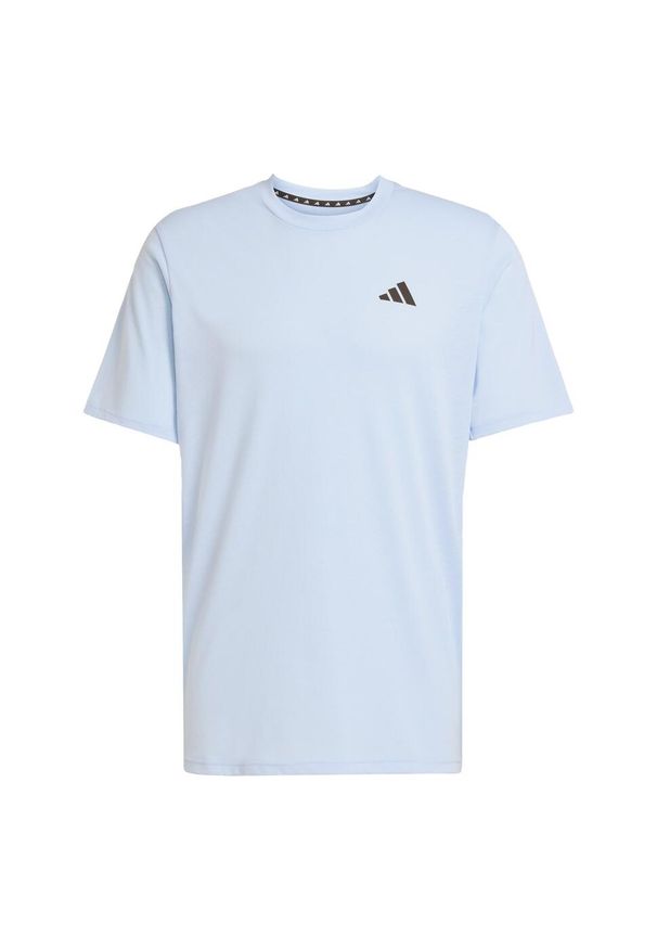 Adidas - Train Essentials Feelready Training Tee. Kolor: wielokolorowy, niebieski, czarny. Materiał: materiał