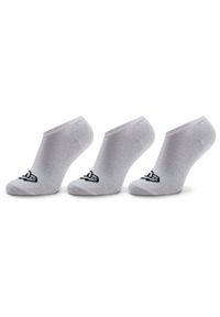 New Era Zestaw 3 par niskich skarpet unisex Flag Sneaker Sock 13113638 Biały. Kolor: biały. Materiał: materiał, bawełna #1