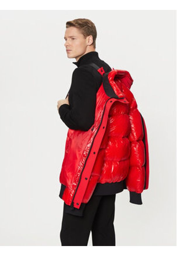 BOSS Kurtka puchowa Ronnie 50522627 Czerwony Regular Fit. Kolor: czerwony. Materiał: syntetyk