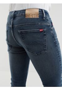 Big-Star - Spodnie jeans męskie skinny Jeffray 460. Stan: obniżony. Kolor: niebieski. Styl: retro #3