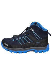 Buty trekkingowe juniorskie CMP Rigel Mid Wp. Kolor: niebieski. Styl: sportowy. Sport: turystyka piesza