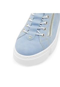 Rieker Sneakersy N5952-10 Niebieski. Kolor: niebieski. Materiał: skóra #6