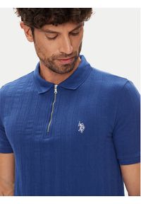 U.S. Polo Assn. Polo MUP3992 Niebieski Regular Fit. Typ kołnierza: polo. Kolor: niebieski. Materiał: bawełna #4