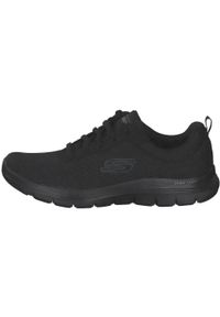 skechers - Buty do chodzenia damskie Skechers Flex Appeal 40. Zapięcie: sznurówki. Kolor: czarny. Materiał: materiał, syntetyk, tkanina, guma. Szerokość cholewki: normalna. Model: Skechers Sport. Sport: turystyka piesza #2