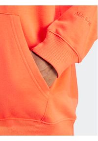 Adidas - adidas Bluza ALL SZN IX3960 Pomarańczowy Loose Fit. Kolor: pomarańczowy. Materiał: bawełna #3
