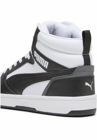 Adidasy Puma Rebound V6, Mężczyźni. Kolor: biały, wielokolorowy, czarny, szary. Materiał: syntetyk, materiał. Szerokość cholewki: normalna. Sport: turystyka piesza