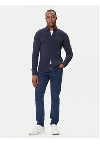 BOSS Koszula Myjersey 50543089 Granatowy Slim Fit. Kolor: niebieski. Materiał: bawełna #3