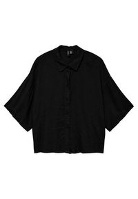 Vero Moda Koszula Linn 10306820 Czarny Relaxed Fit. Kolor: czarny. Materiał: wiskoza #4