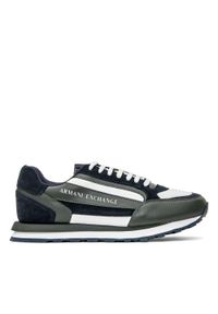 Sneakersy męskie zielone Armani Exchange XUX101 XV294 K634. Kolor: zielony #4