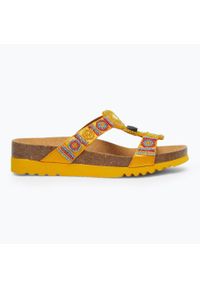 Klapki damskie Scholl New Bogota Wedge Med. Kolor: pomarańczowy