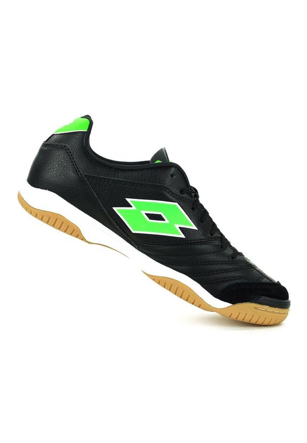 Buty do piłki nożnej halowej dla dorosłych LOTTO STADIO 300 II IC. Kolor: biały
