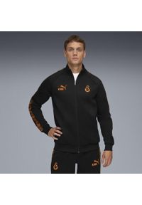 Puma - Męska kurtka Galatasaray SK KING Anthem PUMA Black. Kolor: czarny. Sport: bieganie