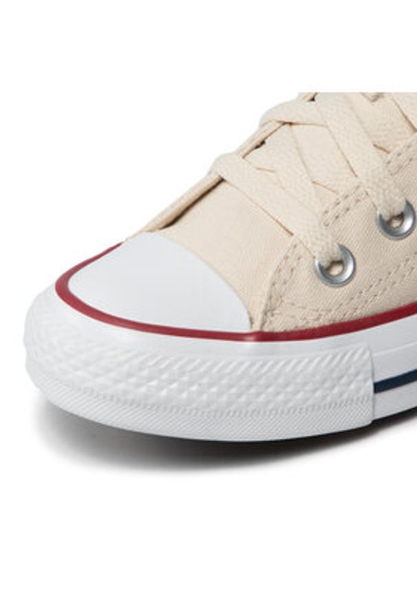 Converse Trampki Chuck Taylor All Star Ox 159485C Beżowy. Kolor: beżowy. Materiał: materiał