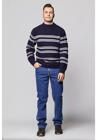 Lee - LEE HIGH NECK SEAS KNIT MĘSKI SWETER NIGHT SKY L83HLHSJ #3