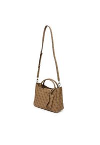 Guess Torebka Brenton HWLG96 48050 Brązowy. Kolor: brązowy. Materiał: skórzane