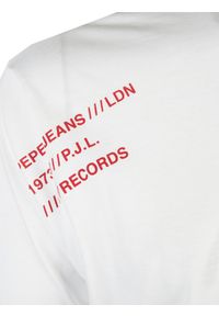 Pepe Jeans T-shirt "Gillian" | PM506939 | Gillian | Mężczyzna | Biały. Kolor: biały. Materiał: bawełna. Wzór: nadruk, kolorowy #5