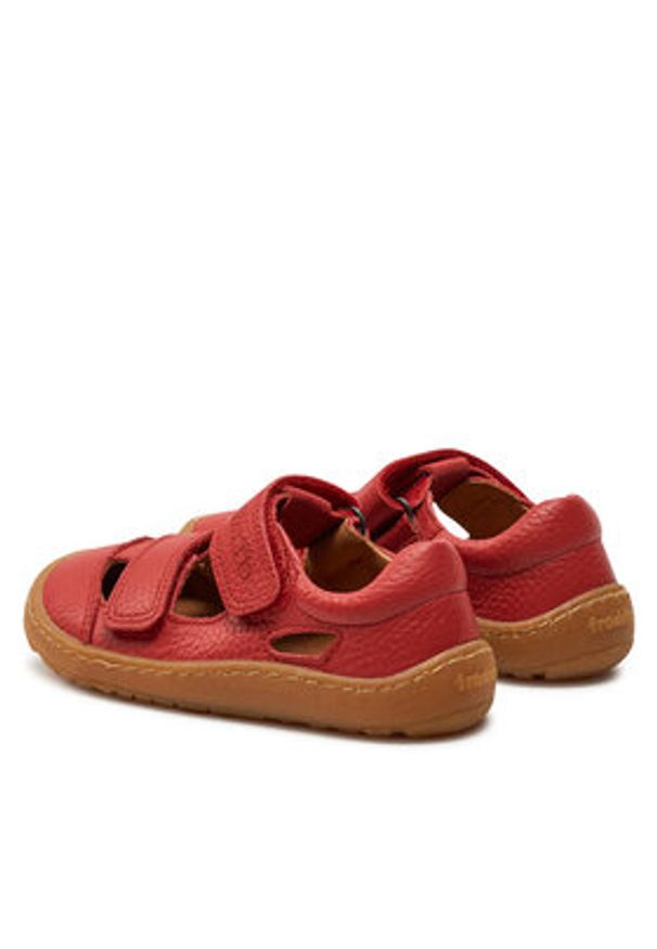 Froddo Sandały Barefoot Sandal G3150266-5 S Czerwony. Kolor: czerwony. Materiał: skóra