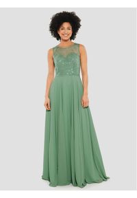 Swing Sukienka wieczorowa 5AD19800 Zielony Regular Fit. Kolor: zielony. Materiał: syntetyk. Styl: wizytowy #1