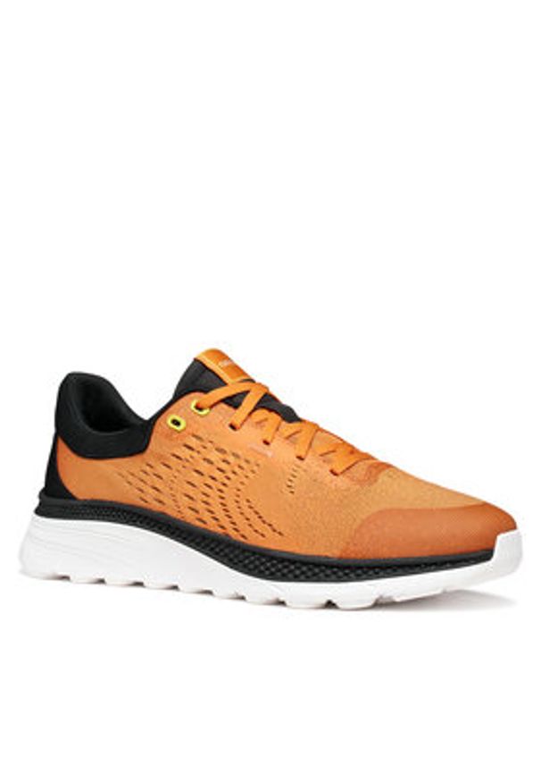 Geox Sneakersy U Spherica Actif X1 U65HUB 0006K C0569 Pomarańczowy. Kolor: pomarańczowy. Materiał: materiał