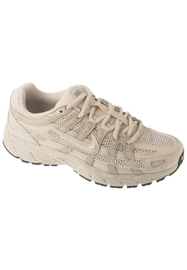 Nike - Buty sportowe Sneakersy męskie, P-6000 SE. Kolor: beżowy. Sport: turystyka piesza