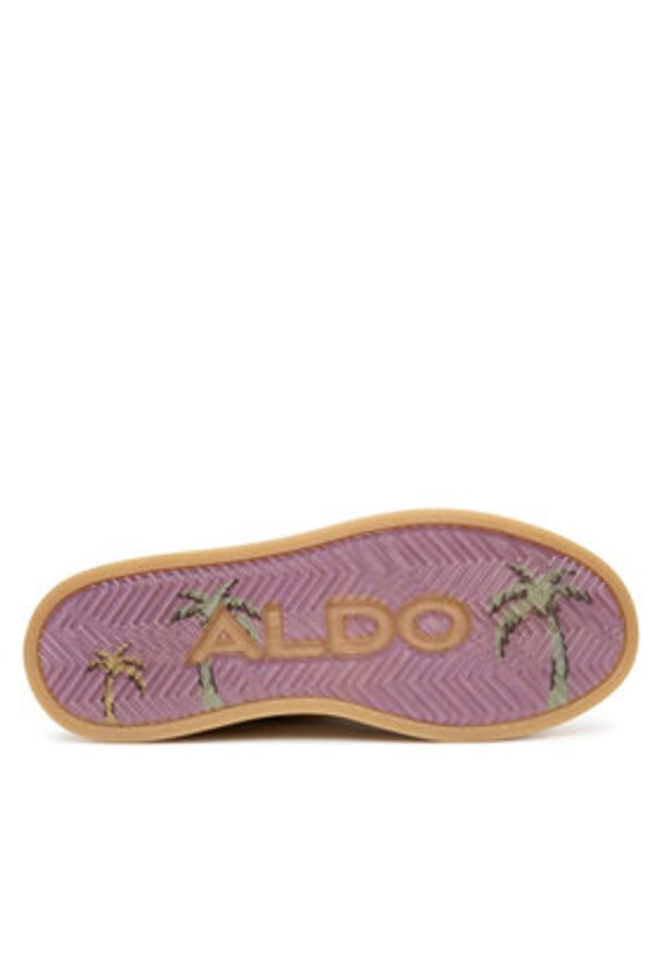 Aldo Sneakersy Dinasami01 14038442 Beżowy. Kolor: beżowy. Materiał: skóra