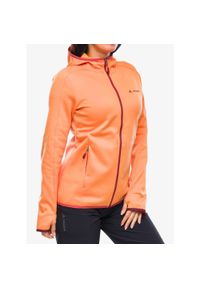 Polar damski Vaude Valsorda Fleece Hoody. Kolor: pomarańczowy. Materiał: polar. Sport: turystyka piesza #1