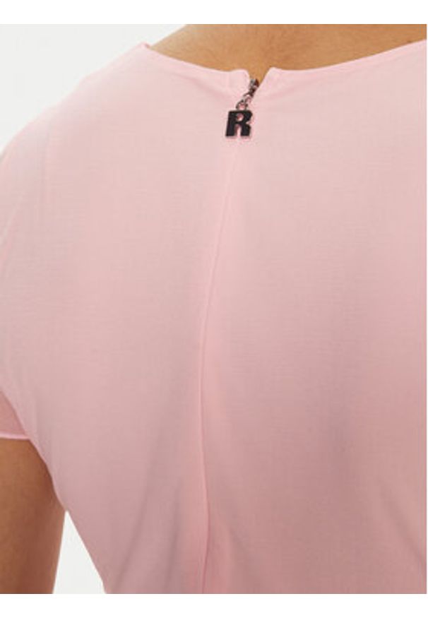 ROTATE Sukienka wieczorowa 113630 Różowy Regular Fit. Kolor: różowy. Materiał: syntetyk. Styl: wizytowy