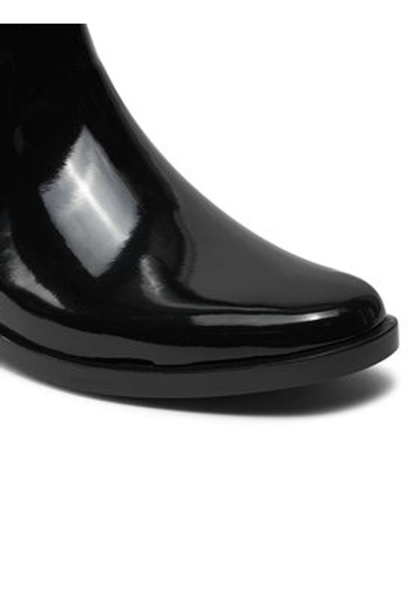 TOMMY HILFIGER - Tommy Hilfiger Kalosze Th Stud Rubber Long Rainboot FW0FW08185 Czarny. Kolor: czarny