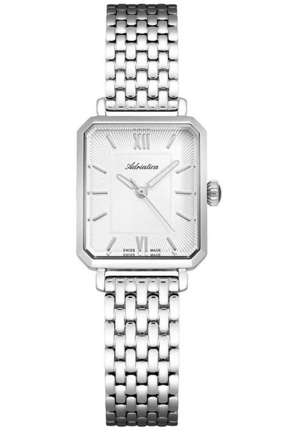 Zegarek damski Adriatica A3838.5163Q srebrny. Kolor: srebrny