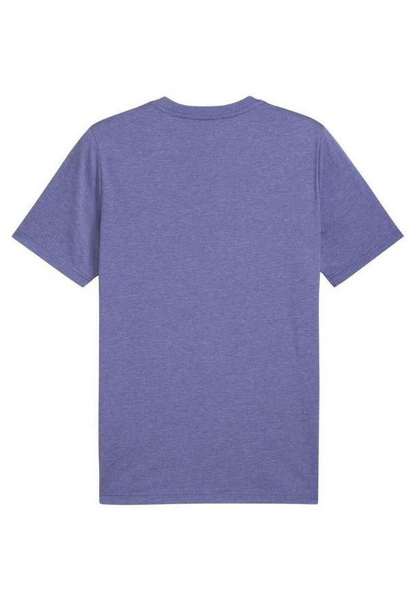 Puma - T-shirt Męski Logo Dwutonalny ESS No.1. Kolor: fioletowy. Sport: turystyka piesza