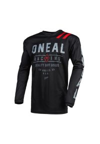 O'NEAL - Jersey rowerowy mtb O'neal Element DIRT black/gray. Kolor: szary. Materiał: jersey