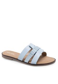 Jenny Fairy Klapki WYL0710-7 Błękitny. Kolor: niebieski. Materiał: skóra #5