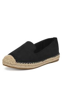 DeeZee Espadryle RS07-18 Czarny. Kolor: czarny. Materiał: materiał #3