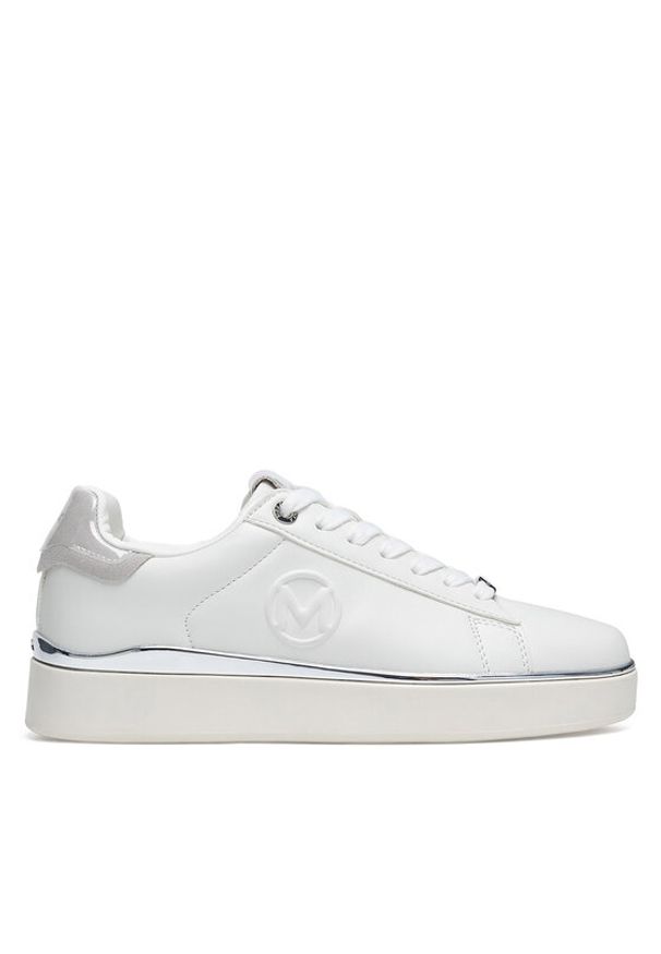 MEXX Sneakersy MI001010543W Biały. Kolor: biały. Materiał: skóra, zamsz