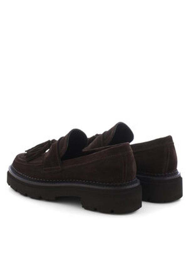 KENNEL&SCHMENGER - Kennel & Schmenger Loafersy Jacy 61-38200.258 Brązowy. Kolor: brązowy. Materiał: zamsz, skóra