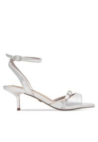 Nine West Sandały FEROZA BYCCC02 Srebrny. Kolor: srebrny. Materiał: syntetyk