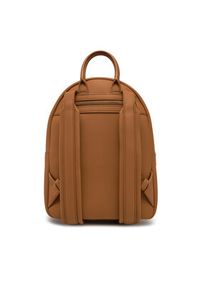 Love Moschino - LOVE MOSCHINO Plecak JC4193PP1MKD0201 Brązowy. Kolor: brązowy. Materiał: skóra