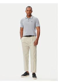 BOSS Polo Paddy 50469055 Zielony ciemny Regular Fit. Typ kołnierza: polo. Kolor: zielony. Materiał: bawełna #4