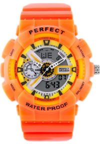 NoName - Zegarek ZEGAREK MĘSKI PERFECT SHOCK (zp219f) - orange #1