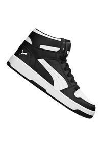 Buty Puma Rebound LayUp Sneakers Jr 370486 01 czarne. Kolor: czarny #4