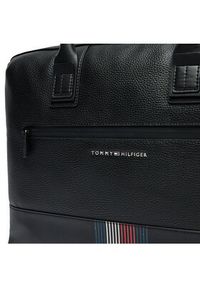 TOMMY HILFIGER - Tommy Hilfiger Torba na laptopa Transit Computer Bag AM0AM12481 Czarny. Kolor: czarny. Materiał: skóra #4