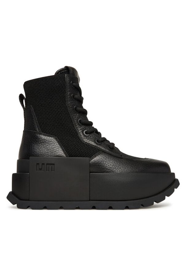 United Nude Trzewiki Roko Trooper 1096701165 Czarny. Kolor: czarny. Materiał: skóra