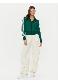 Adidas - adidas Bluza adicolor Classics Firebird JC8262 Zielony Regular Fit. Kolor: zielony. Materiał: syntetyk #5