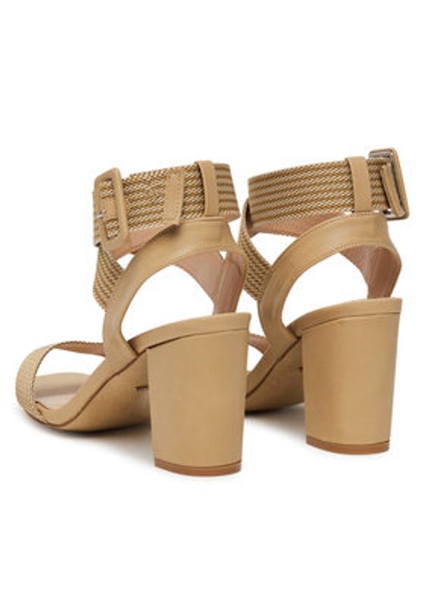 DeeZee Sandały XFA065-10 Beżowy. Kolor: beżowy. Materiał: materiał