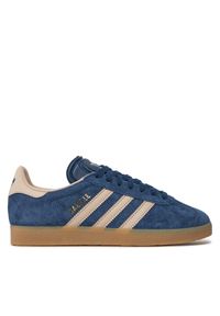 Adidas - adidas Sneakersy Gazelle IG6201 Granatowy. Kolor: niebieski. Materiał: skóra, zamsz. Model: Adidas Gazelle