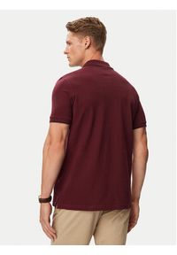 Beverly Hills Polo Club Polo P-SS26M-P42561 Bordowy Regular Fit. Typ kołnierza: polo. Kolor: czerwony. Materiał: bawełna #5