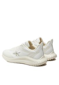 Calvin Klein Jeans Sneakersy Eva Runner Low Lace Ml Mix YM0YM00968 Biały. Kolor: biały #6