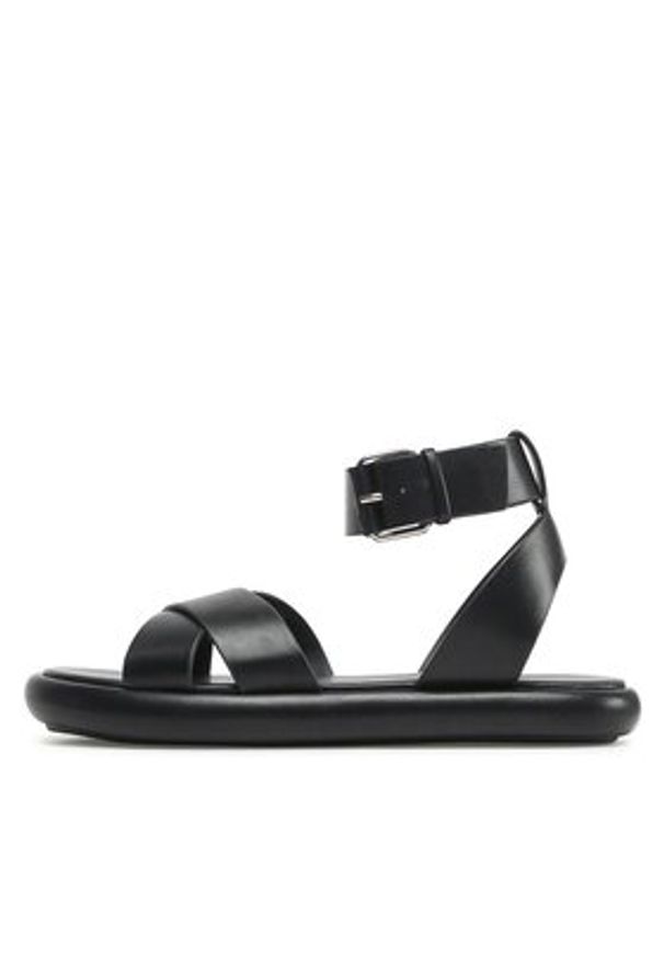 ONLY Shoes Sandały Onlmontana-1 15288148 Czarny. Kolor: czarny. Materiał: skóra