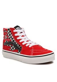Vans Sneakersy Sk8-Hi VN000D5FIZQ1 Czerwony. Kolor: czerwony. Materiał: zamsz, skóra #5